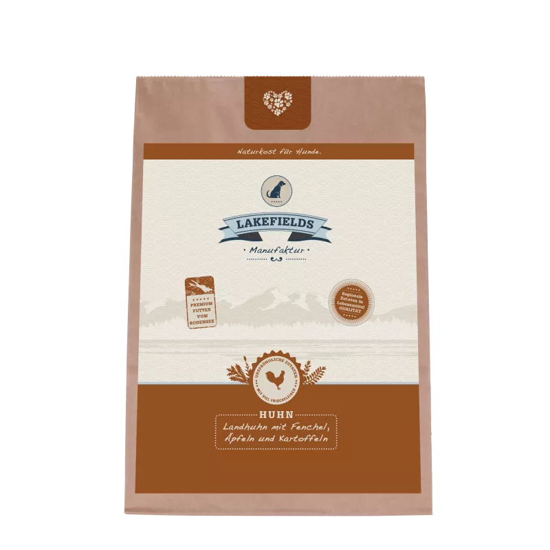 Lakefields Landhuhn mit Fenchel 2,5kg